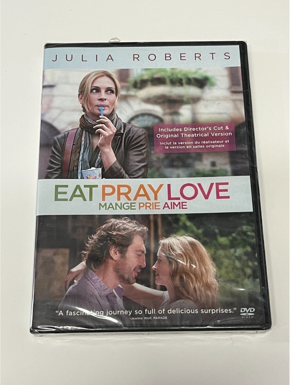 Ryan Murphy Eat Pray Love DVD Shrink Wrap Intact Still Sealed New